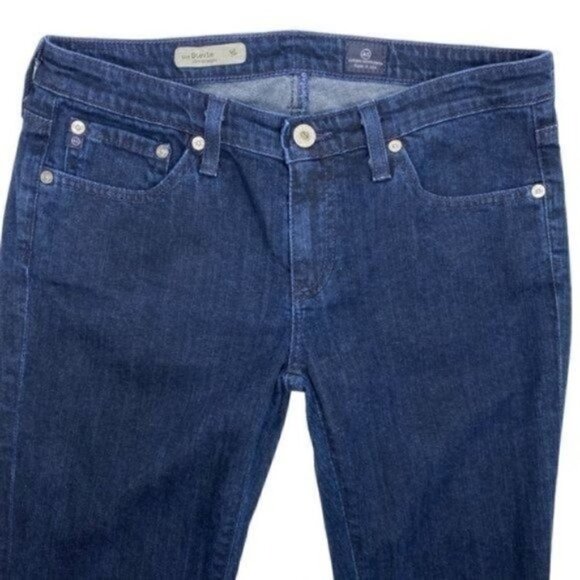Ag The Stevie slim straight blue jeans 28 R - Picture 9 of 14